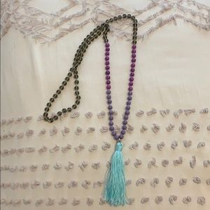 Tassel Beaded Necklace